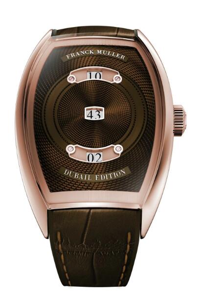 Franck Muller Curvex CX Master Jumper Replica Watch Cheap Price CX40 MJ 5N DUB CHOC LTD